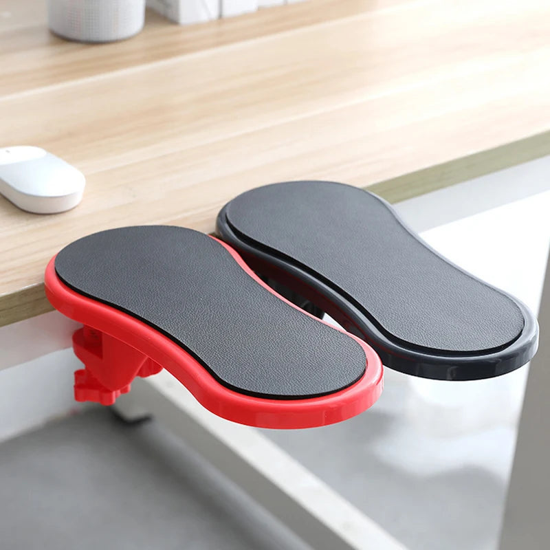 Computer Arm Rest For Desk Adjustable Ergonomic Wrist Rest Support For Keyboard Armrest Extender Rotating Mouse Pad Holder